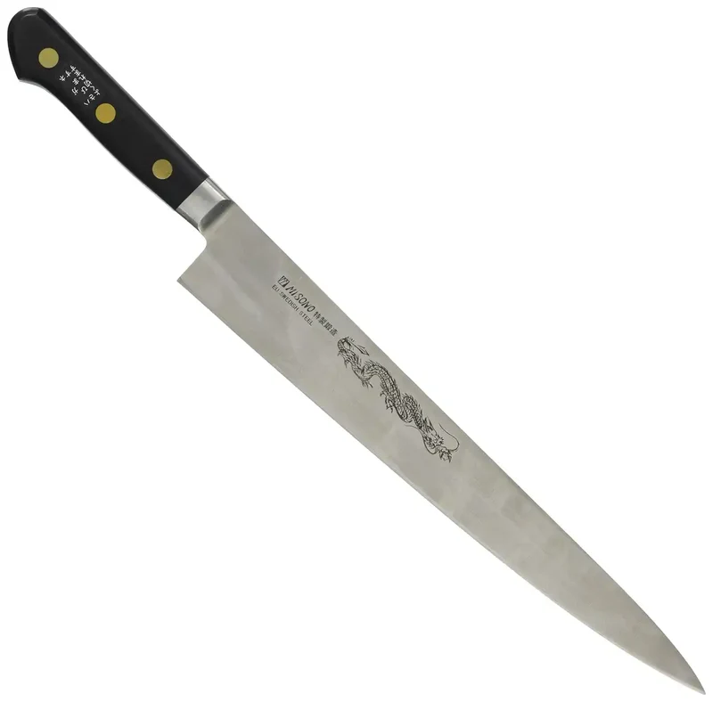 Misono Swedish Carbon Steel Sujihiki Knife 270mm with Engraving