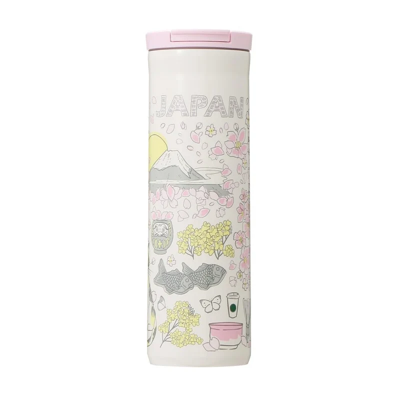 Starbucks 473ml Sakura Stainless Steel Tumbler - Coffee Bottle Gift Japan Edition