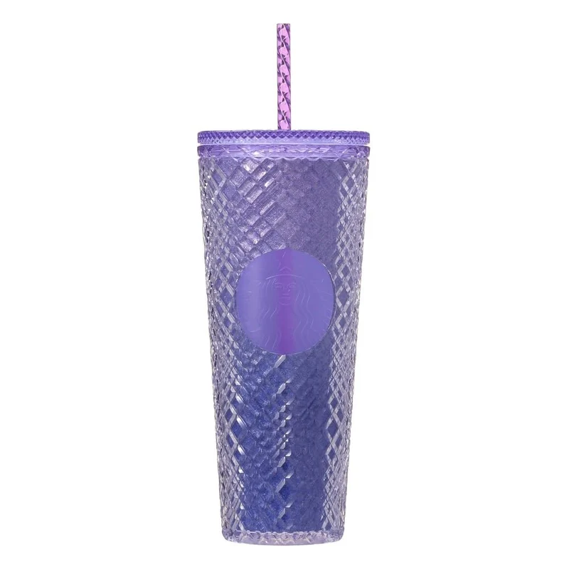 Starbucks Sakura 2025 Cold Cup Blue Gradient 710Ml
