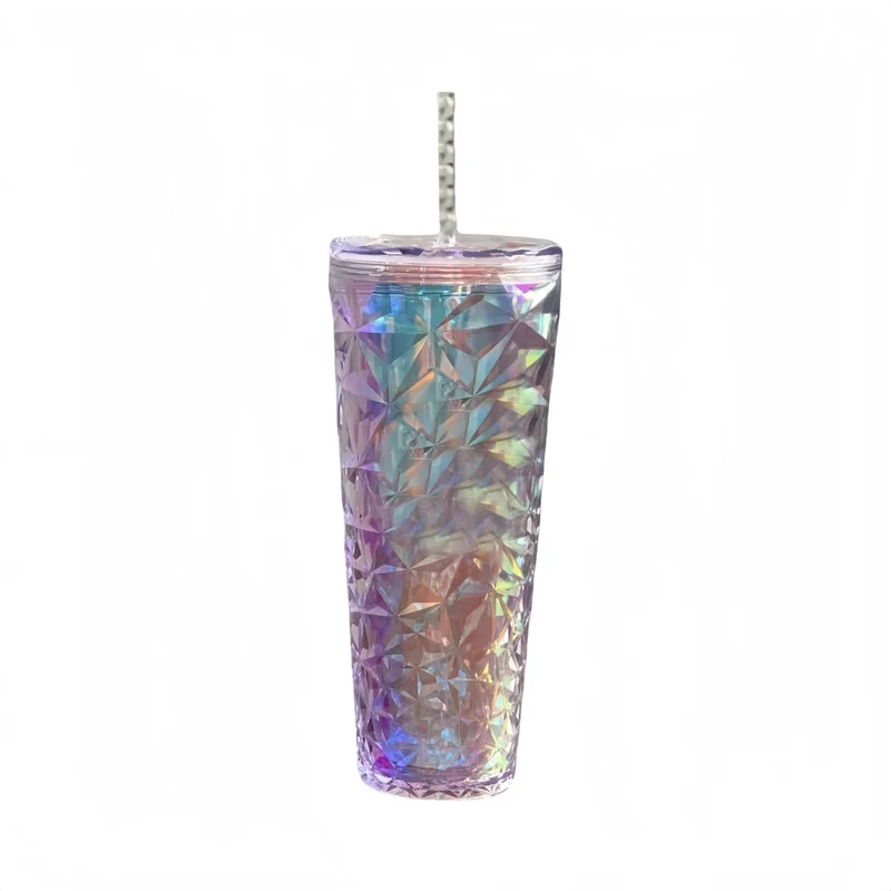 Starbucks 710ml Holiday Tumbler Winter Snowflake Straw Cup