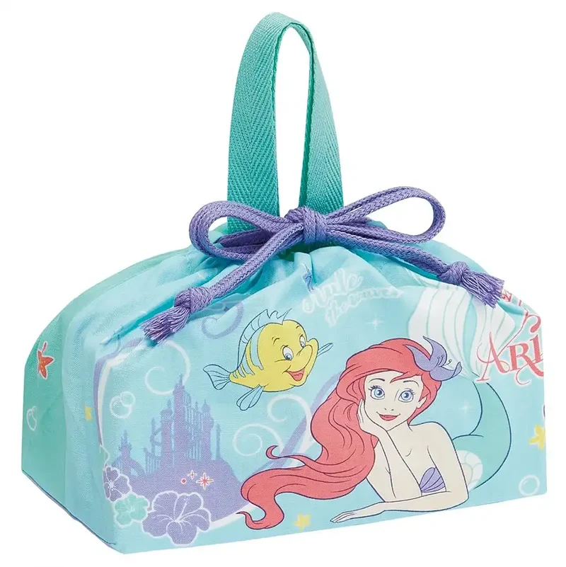 Skater Disney Ariel Kids Lunch Box Bag with Gusset -
