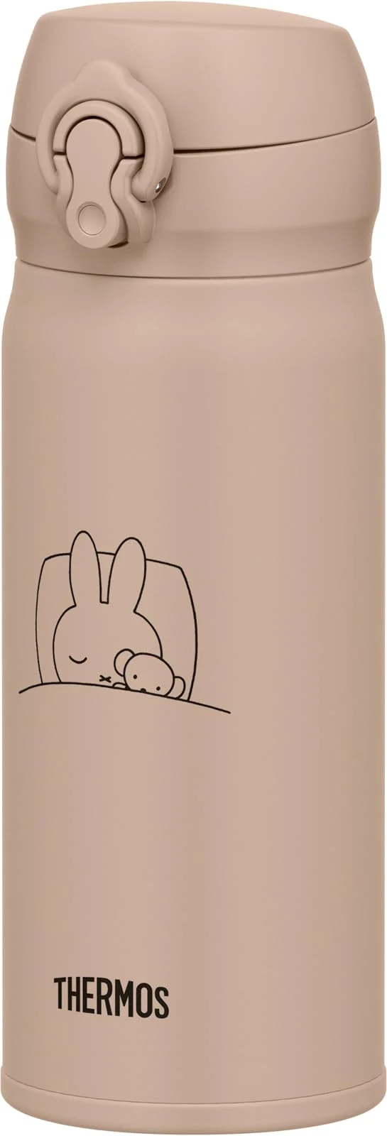 Thermos Miffy Milk Tea Vacuum Insulated Portable Mug 400ml JNL-405B