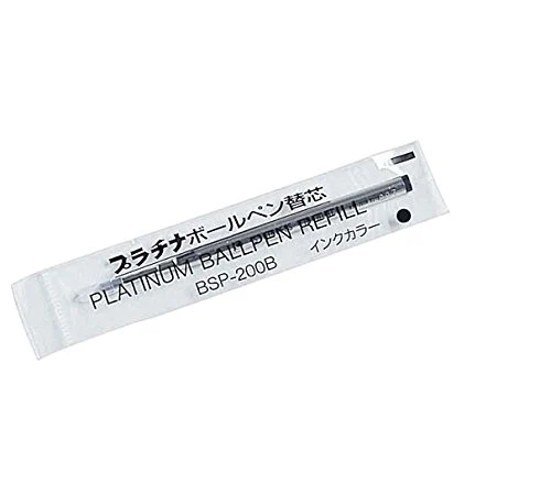 Platinum Fountain Pen Black Ink - Riviere Balance Oil-Based Ballpoint Refill