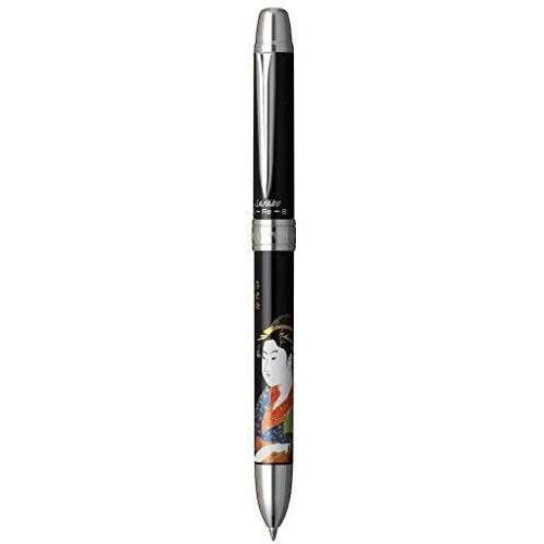 Platinum Fountain Pen Modern Makie Double R3 Action Sarabo Mwb-3000Gm Utamaro in Gunmetal