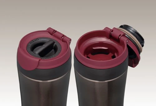 Thermos Vacuum Insulated 0.4L Black Mobile Phone Tumbler Jnd-400Bk |