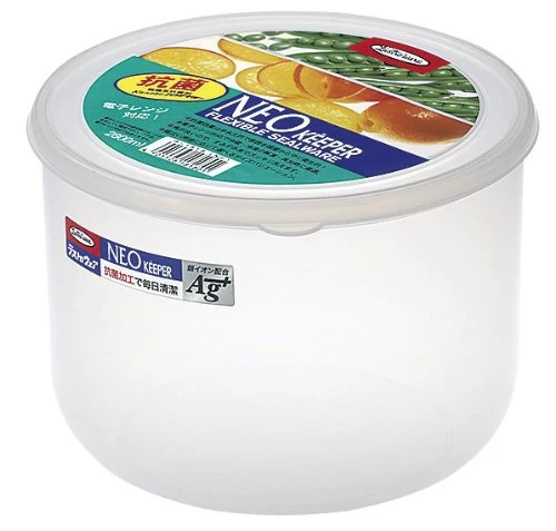 Iwasaki Industry Neo Keeper Round Pot (Large) B-1818Ne