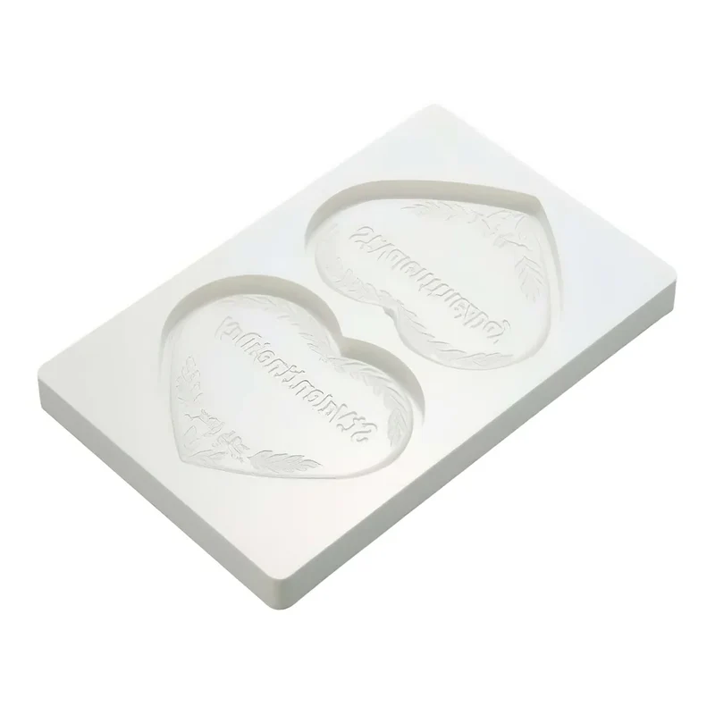 Tigercrown Abs Resin Chocolate Mold 2pcs