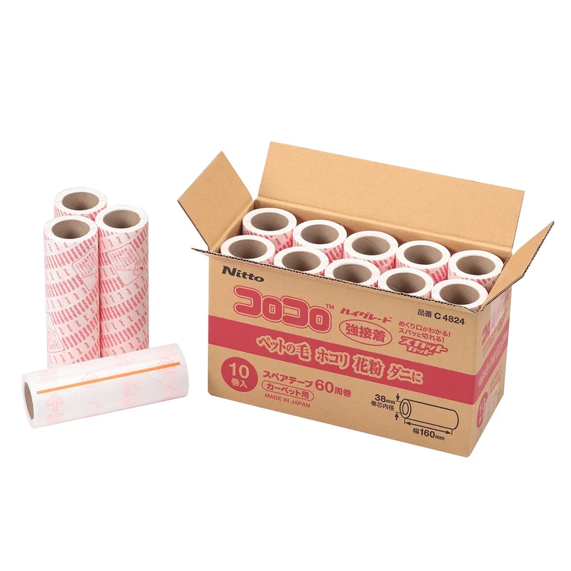 Nitoms Japan Corocoro High Grade Sc Tape 60 Wraps 10 Rolls C4824 White