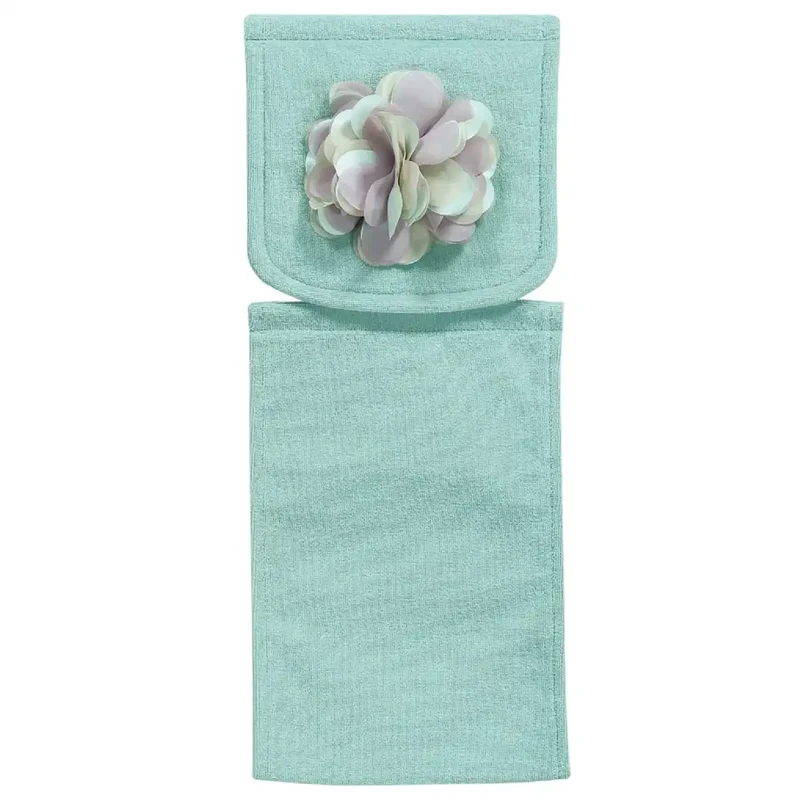 Senko Japan Sds Dose Melange Paper Holder Cover Blue Flower Motif | 77858