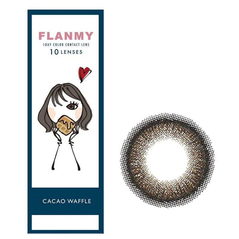 FLANMY Aquarich 10Pc Cacao Waffle - Japan 4.00