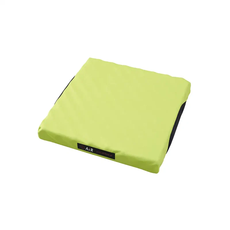 Nishikawa Japan Air Portable Cushion 40X40Cm Uneven Structure Pressure Dispersion Yellow Hg90501661Y