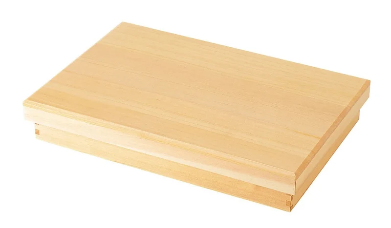Yamaco 27201 Bento Box Set With Cypress Body Lid & Divider -