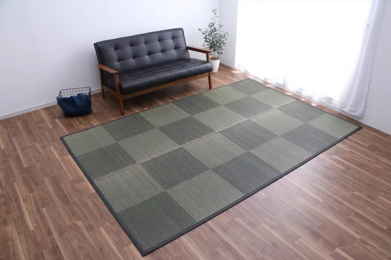 Ikehiko Corporation Japanese Igusa Rug Carpet Mat Dx Noah Anti-Slip Non-Woven Fabric