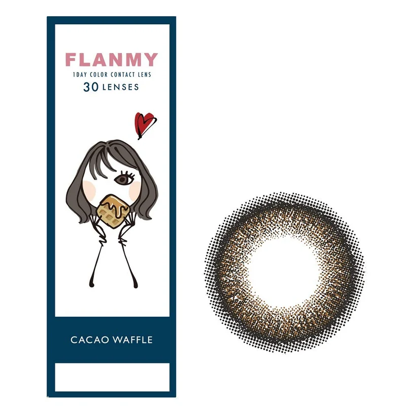 FLANMY Aquarich Japan Cacao Waffle - 1Day 30 Pieces - 4.75