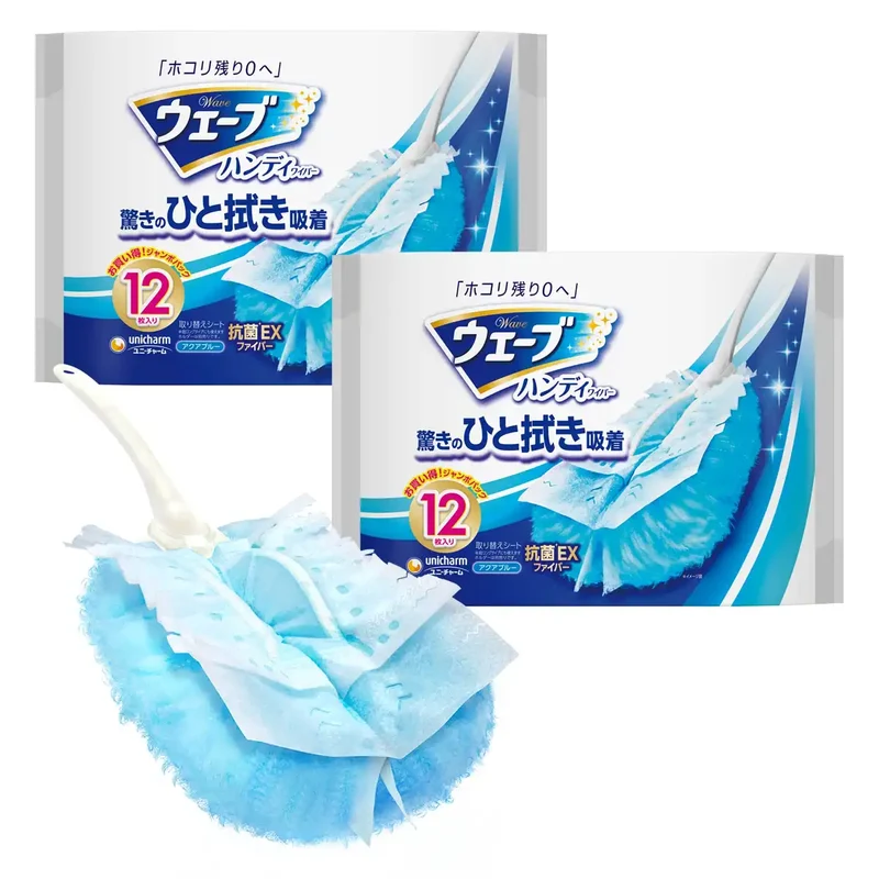 Wave Handy Wiper 12X2 Replacement Sheet Bulk Purchase + Body Cleaning Tools -
