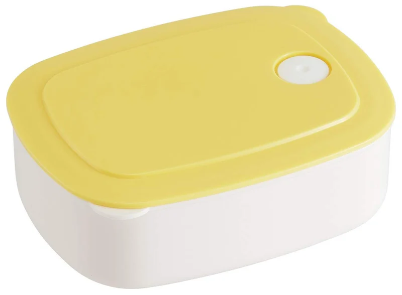 Skater 400Ml Pastel Yellow Side Dish Frozen Storage Container -