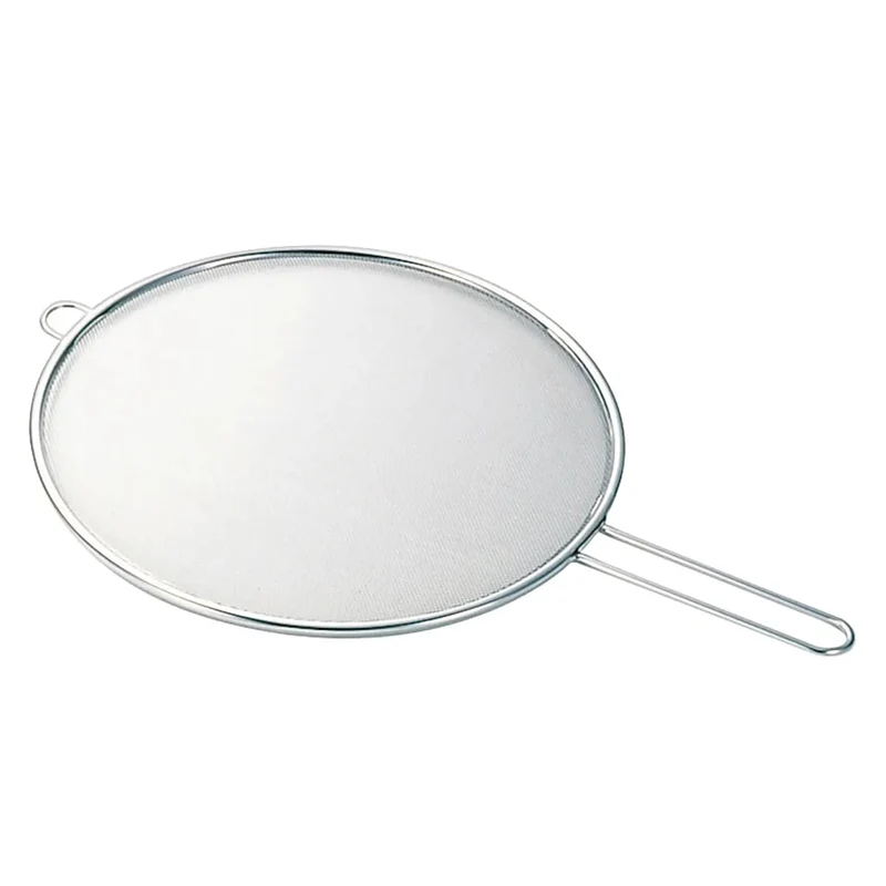 Three Snow Stainless Steel Splatter Screen 23cm