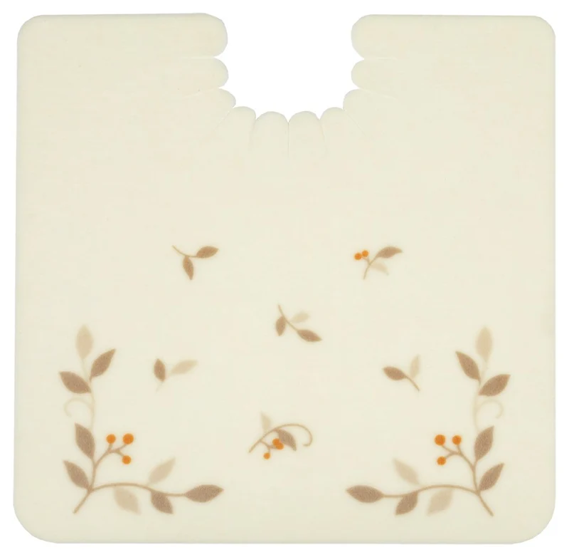 Sanko Mitsuba Japan Leaf Be Deodorant Thick Toilet Mat - 28