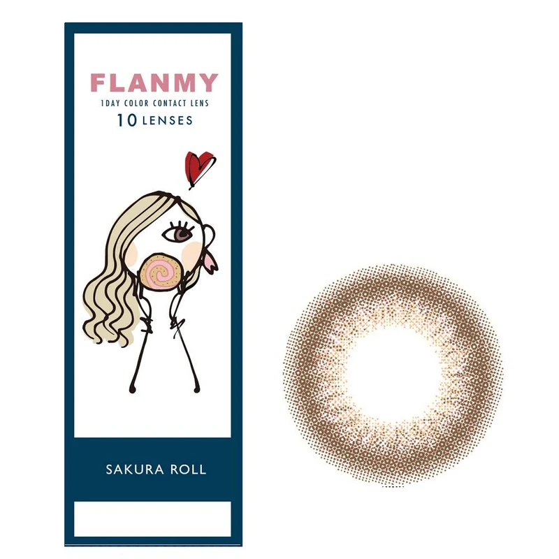 FLANMY Aquarich Sakura Roll - 10 Pieces - 2.25 Japan