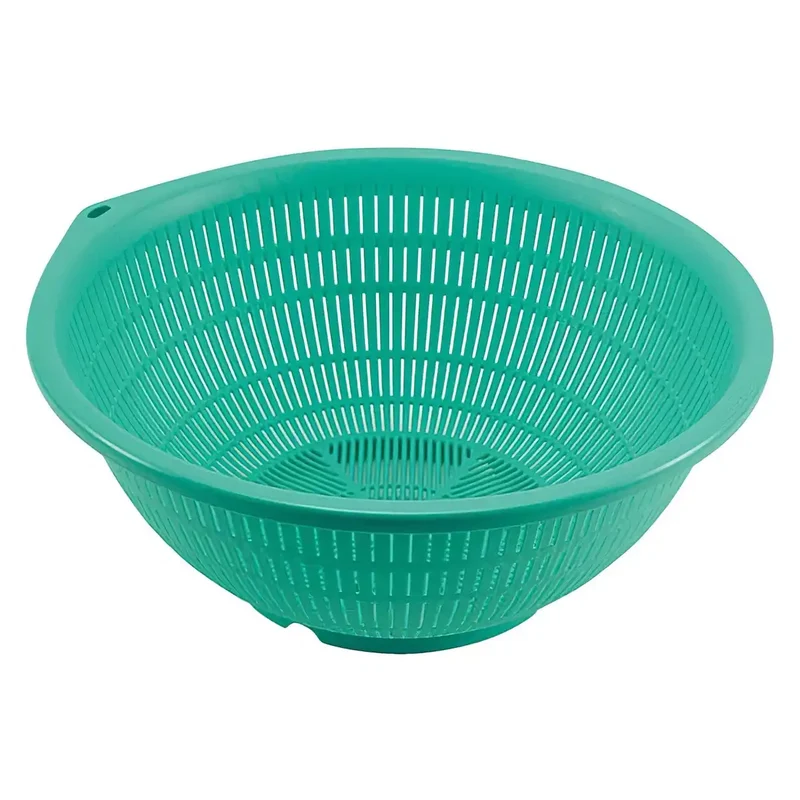 Homma Toji Benkei Plastic 35Cm Colander Green Japan