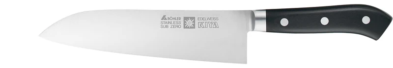 Kiya No160 Edelweiss Steel Japanese Kamagata Usuba Knife 18Cm Blade