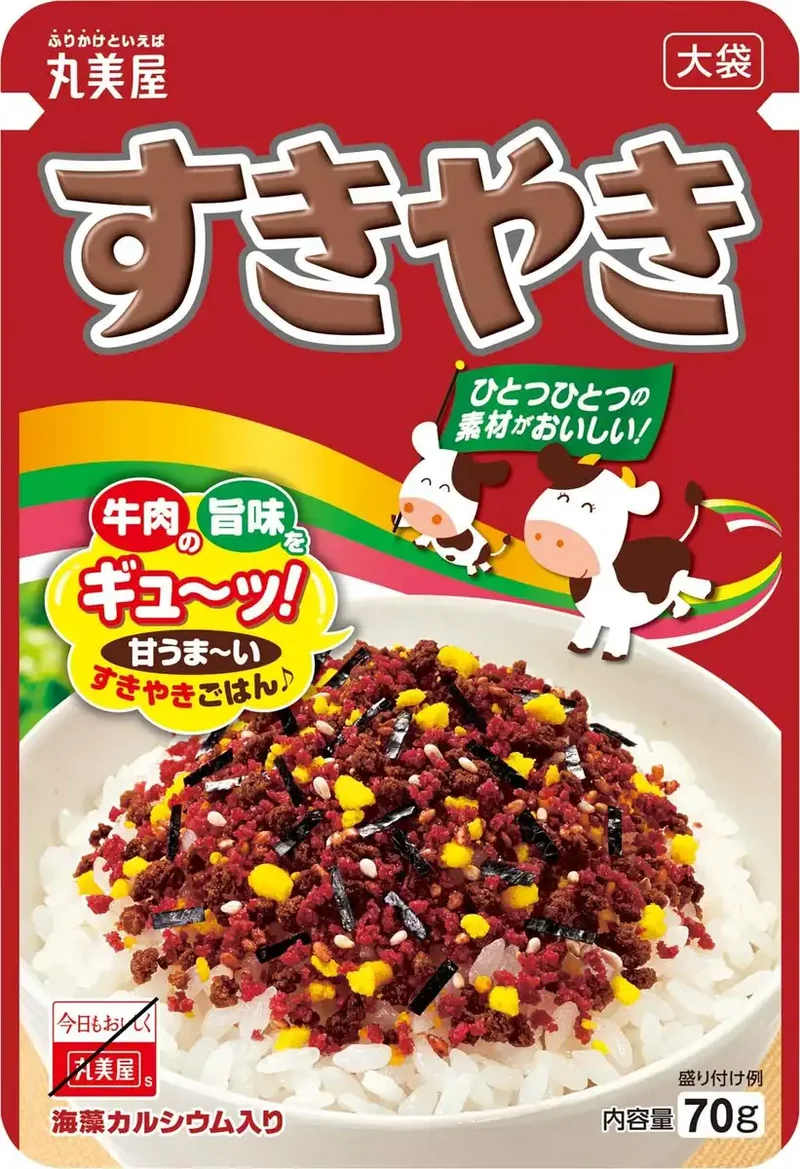 Marumiya Furikake Sukiyaki Seasoning 70g All Purpose Flavoring