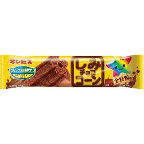 Ginbis Shimi Choco Stick Chocolate Covered Corn Puff Snack 15 Pack