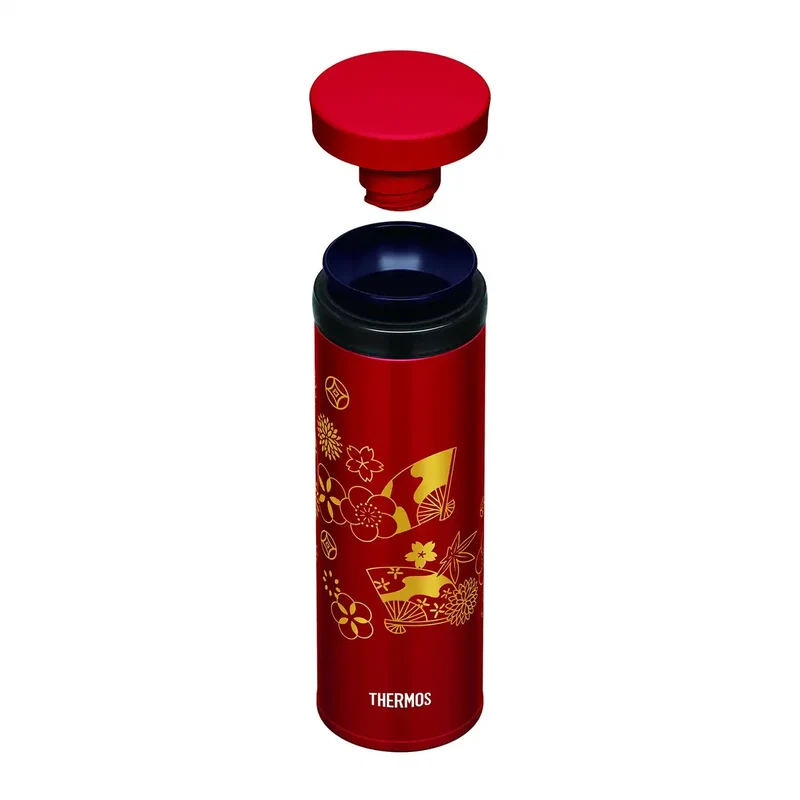 Thermos Ogi 500ml Vacuum Flask Insulated Water Bottle for Hot & Cold Drinks