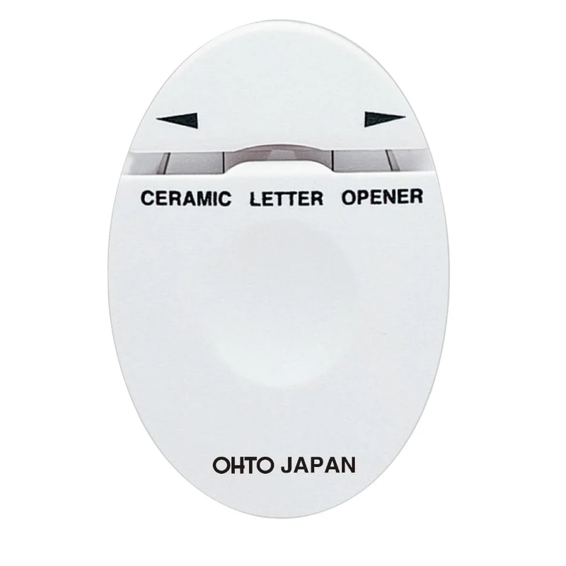 Auto Ohto Easy Mail Opener Japanese Heavy Duty Ceramic Letter Opener