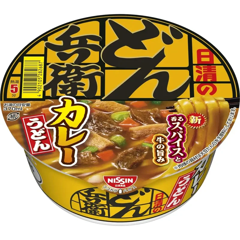 Nissin Foods Donbei Curry Udon Instant Noodles 86g