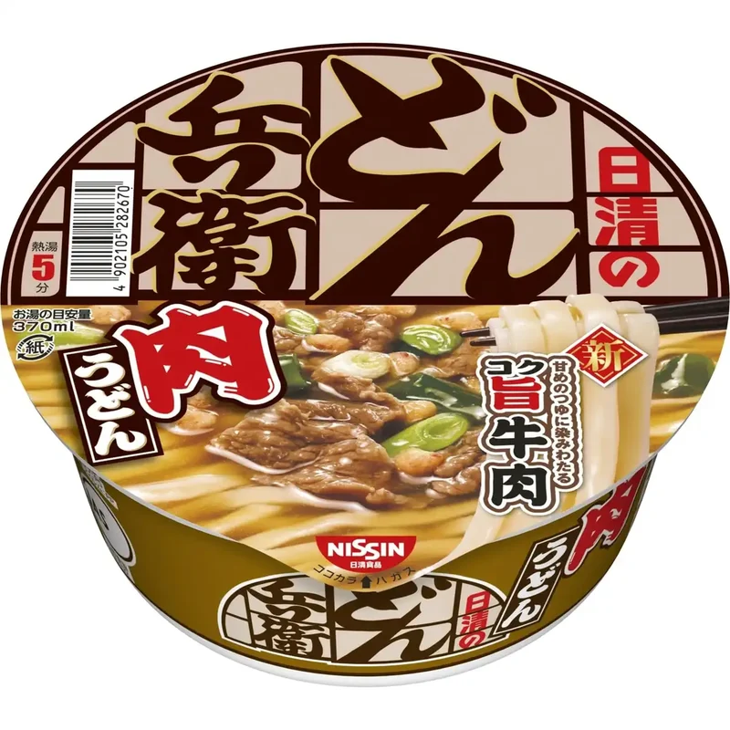 Nissin Foods Donbei Niku Udon Instant Noodles 86G Pack of 1