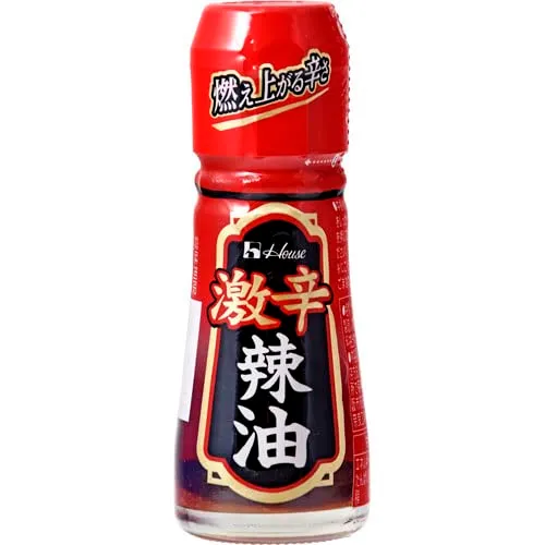 House Foods Extra Hot Rayu Spicy Chili Sesame Oil Sauce 31G