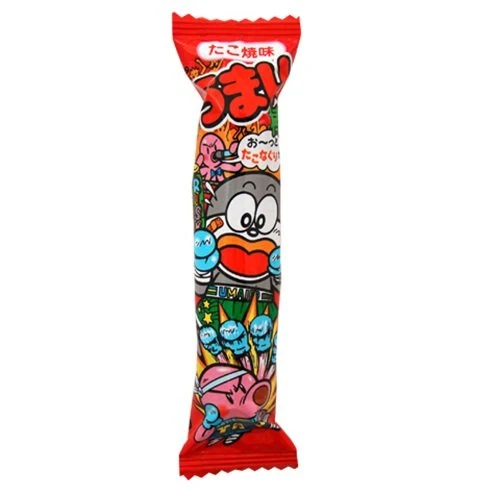 The War Yaokin Umaibo Takoyaki Corn Puff Snack Pack 30 Pieces
