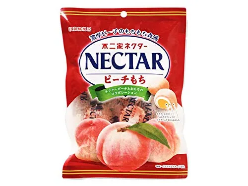 Nihonbashi Confectionery Fujiya Peach Nectar Mochi 100G Pack of 6