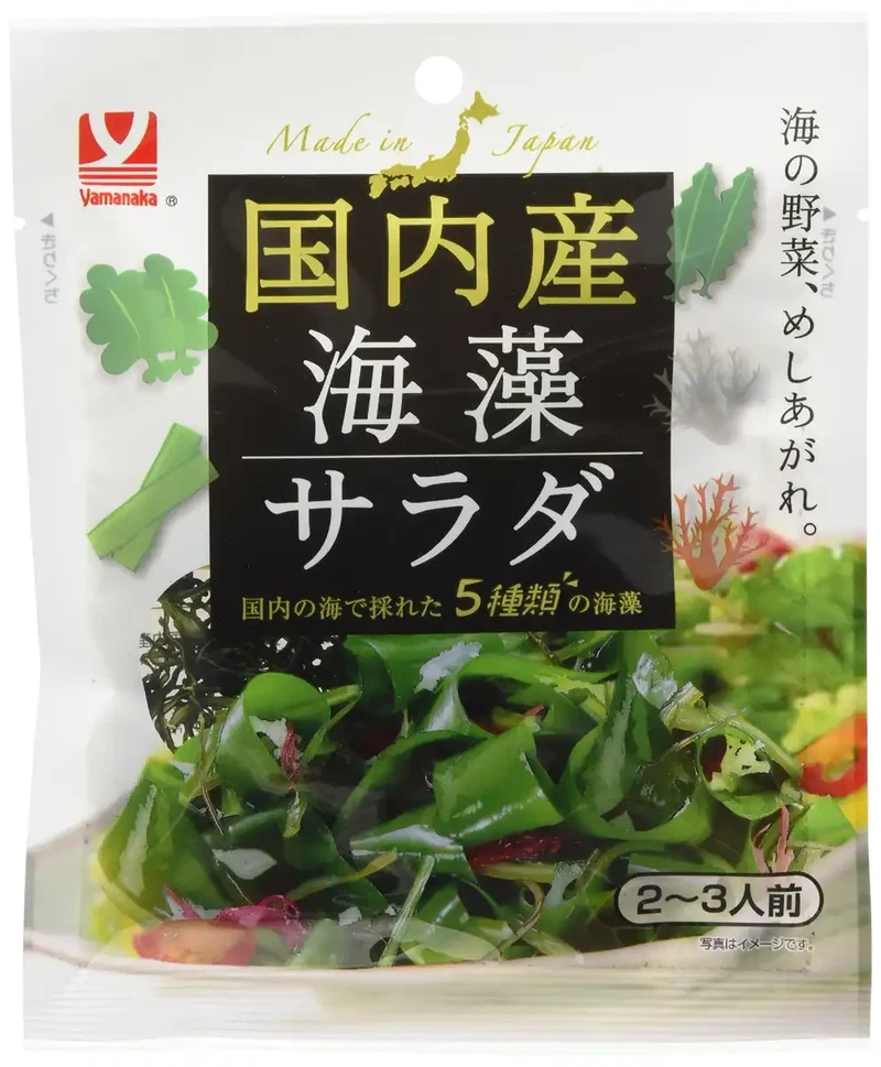 Yamanaka Foods Japanese Seaweed Salad Mix 5 Variety Pack 7G
