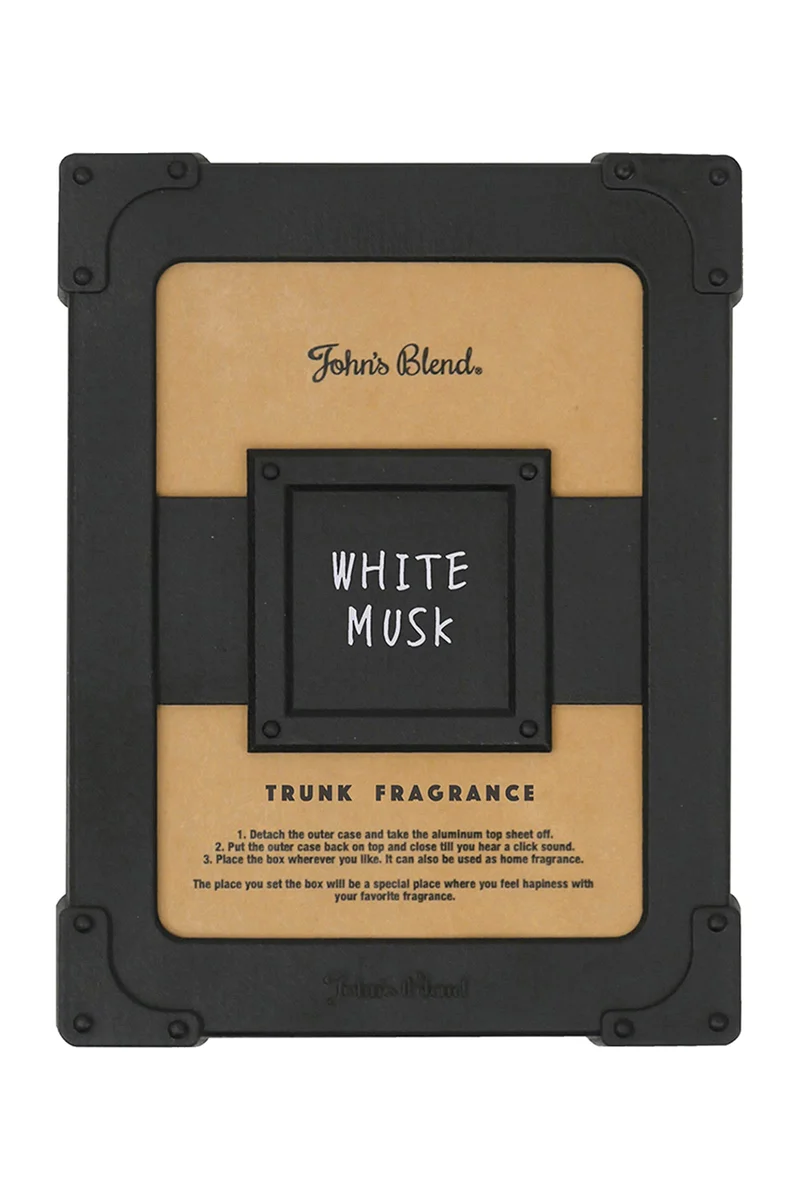 Johns Blend White Musk Car Air Freshener 175G Trunk Fragrance