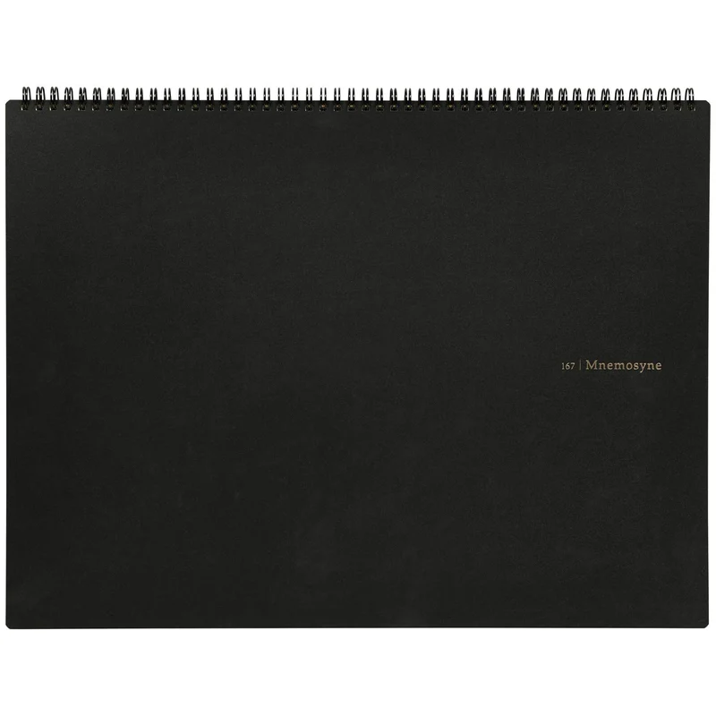 Maruman A3 Grid N167 Black Notebook - Durable & High-Quality