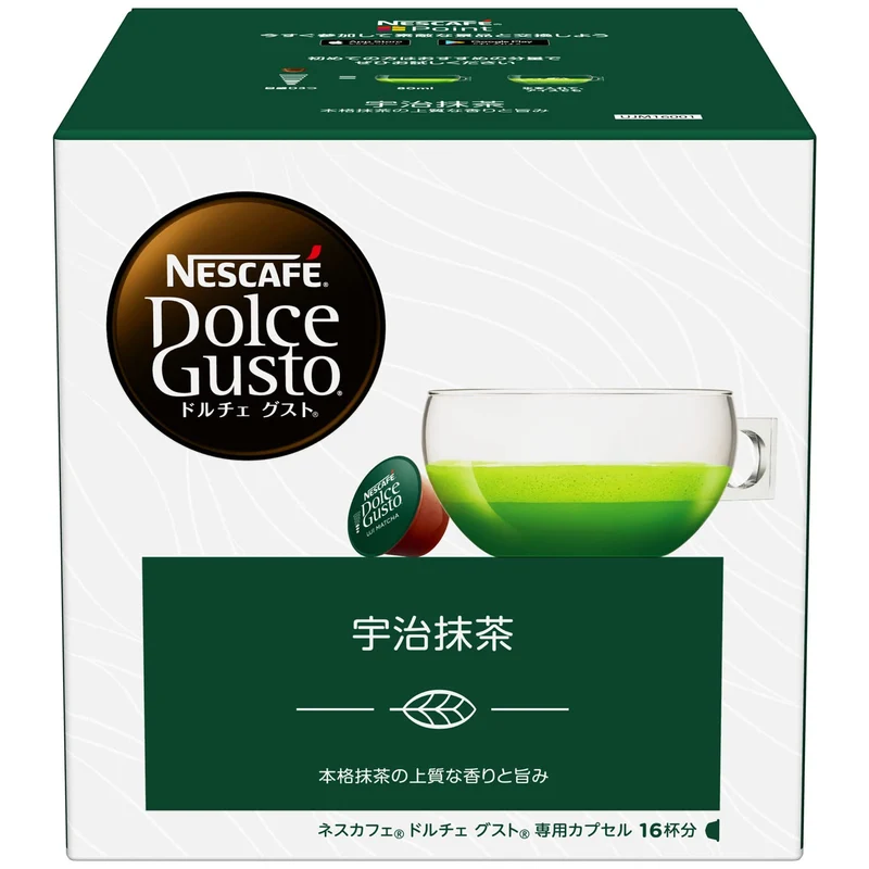 Nescafe Dolce Gusto Exclusive Uji Matcha Capsules 16P Box