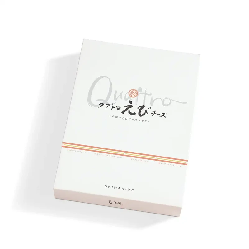Shimahide Co. Ltd. Quattro Shrimp Cheese 16 Bags Delicious Seafood Snack