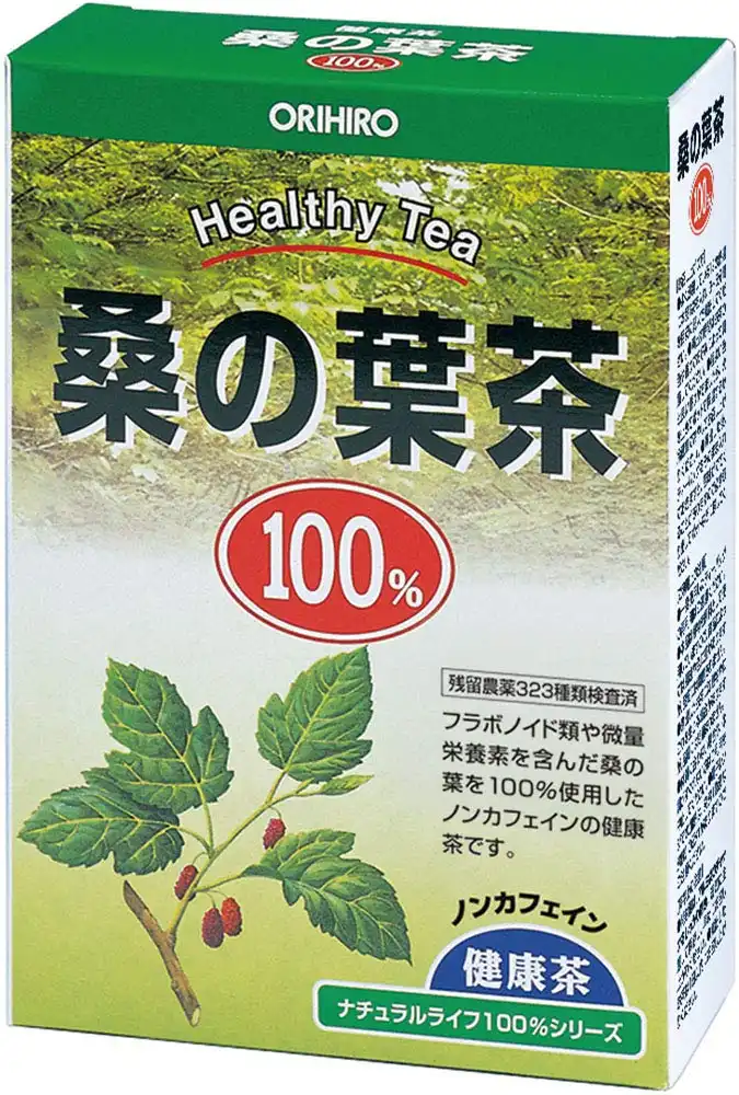 Orihiro 100% Mulberry Leaf Tea – Natural Mulberry Tea 2g x 26 Bags