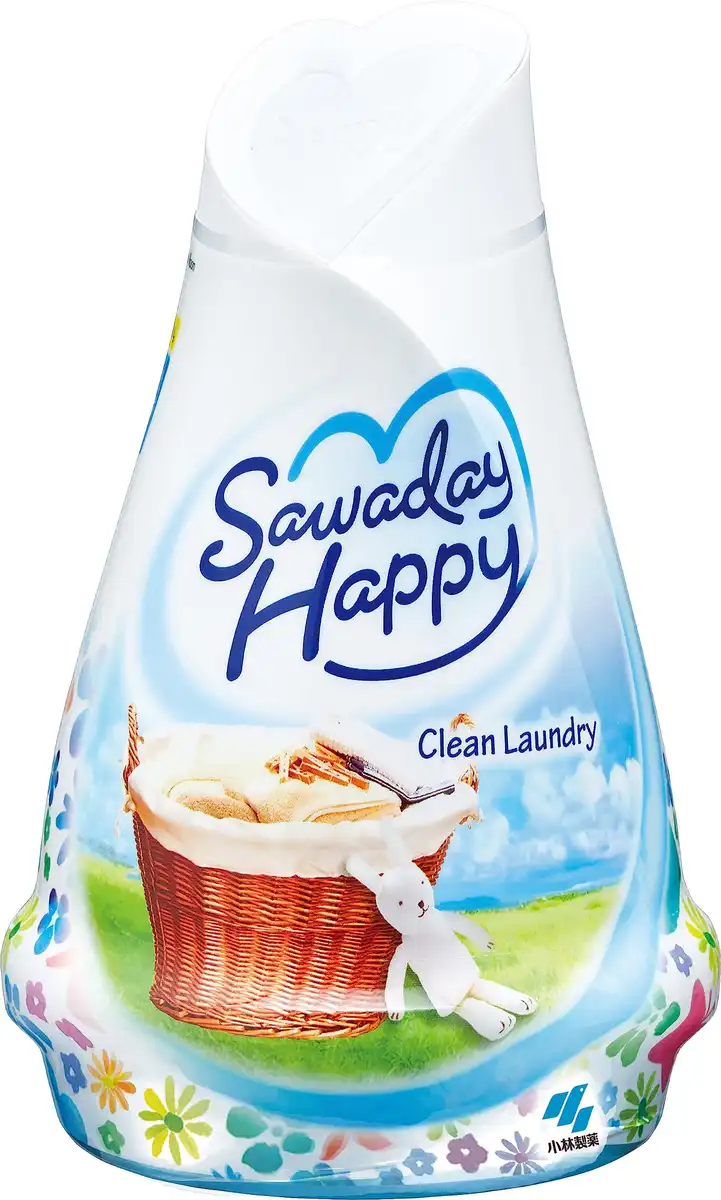 Sawasday Happy Clean Laundry Scent Deodorizing Room Air Freshener 120g