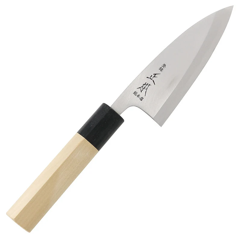 Masamoto Hongasumi Gyokuhaku Steel Deba Knife 19.5cm