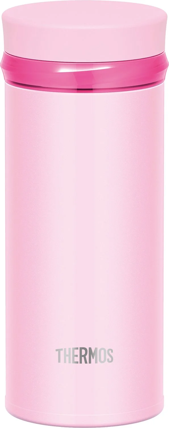 Thermos JNO-252 Vacuum Insulated 250ml Mobile Water Bottle Shiny Pink