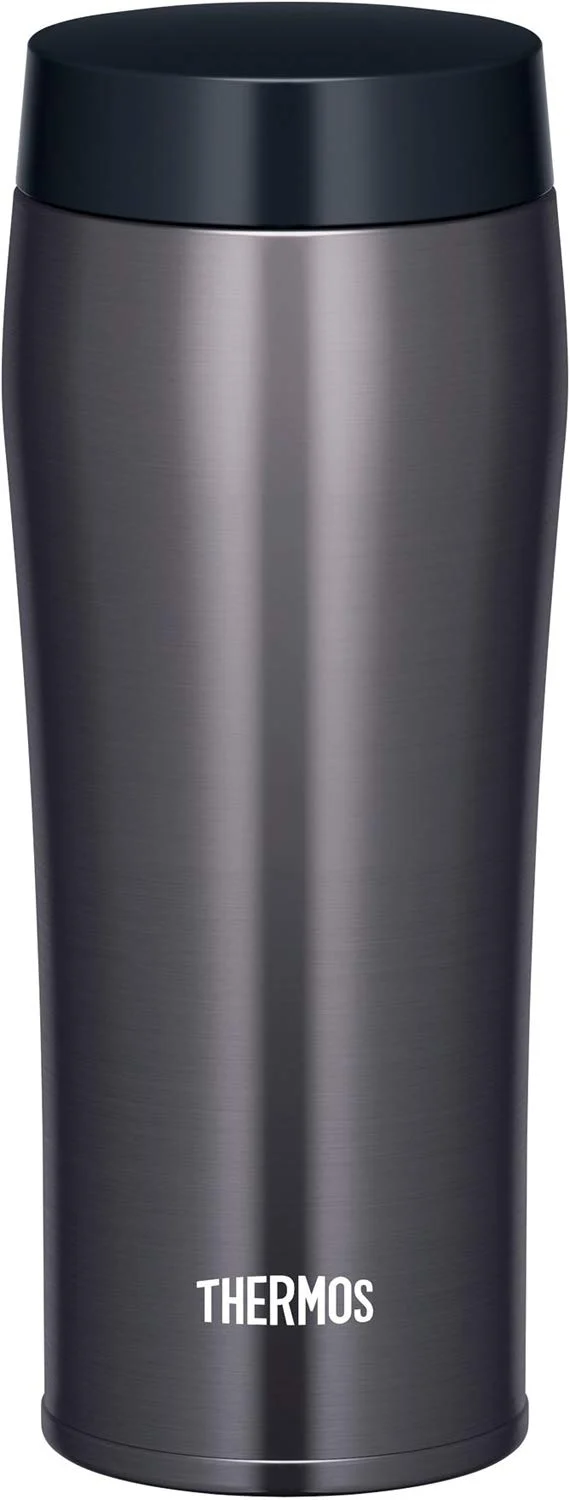 Thermos 480ml Vacuum Insulated Water Bottle Portable Tumbler in Cool Gray