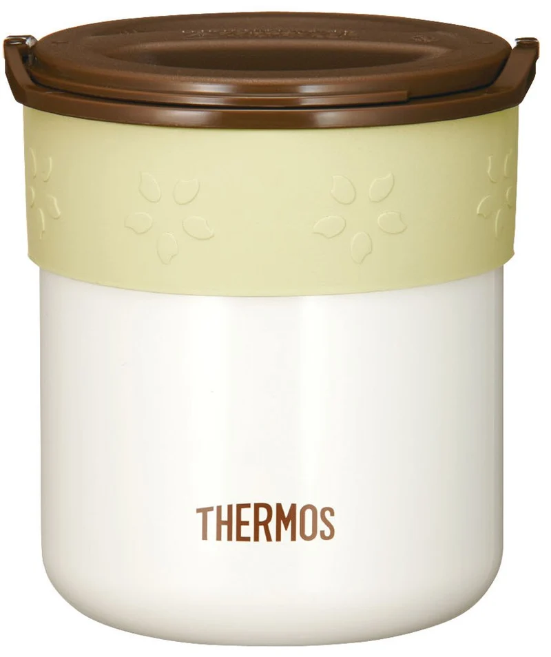 Thermos Insulated 0.6 Cup Rice Container in Ivory - Jbp-250 Model