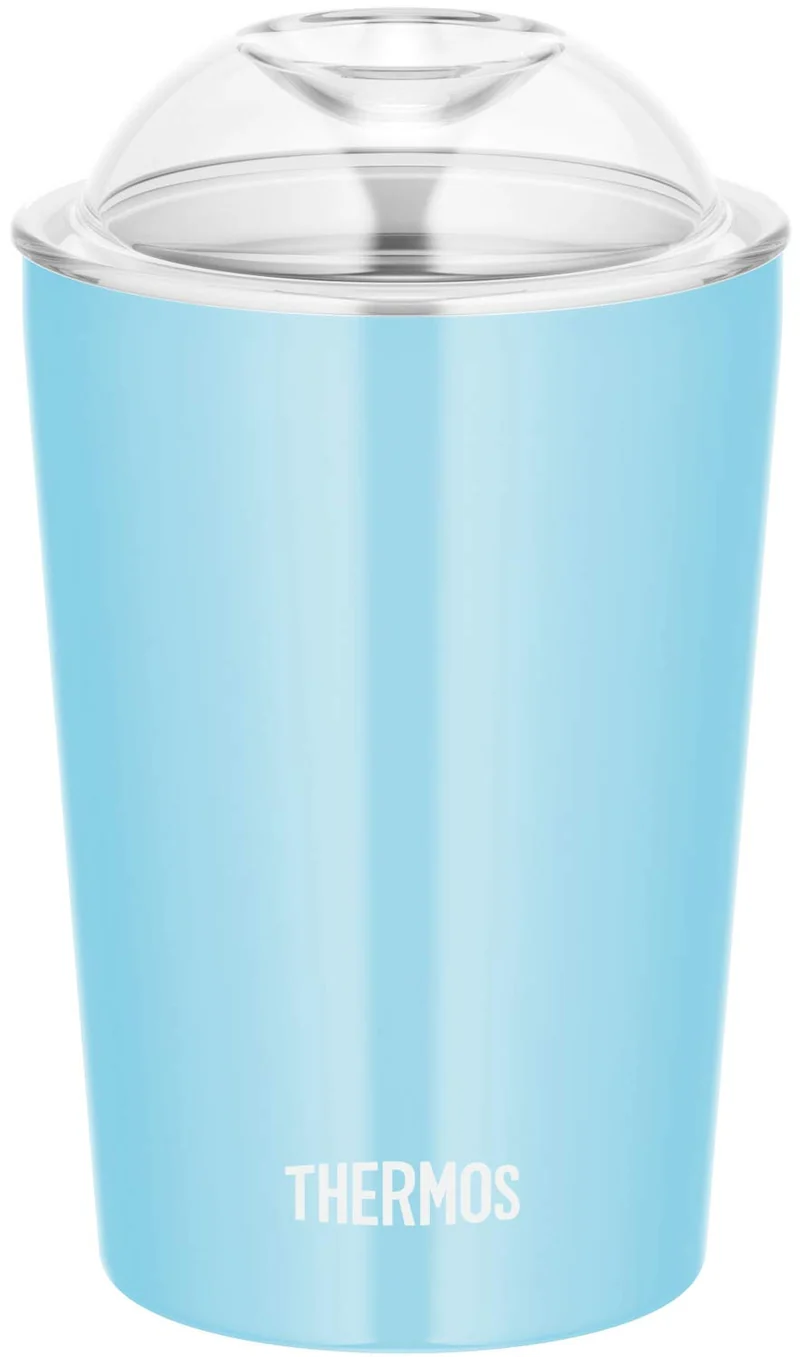 Thermos 300Ml Insulated Straw Cup in Light Blue - Jdj-300 Lb