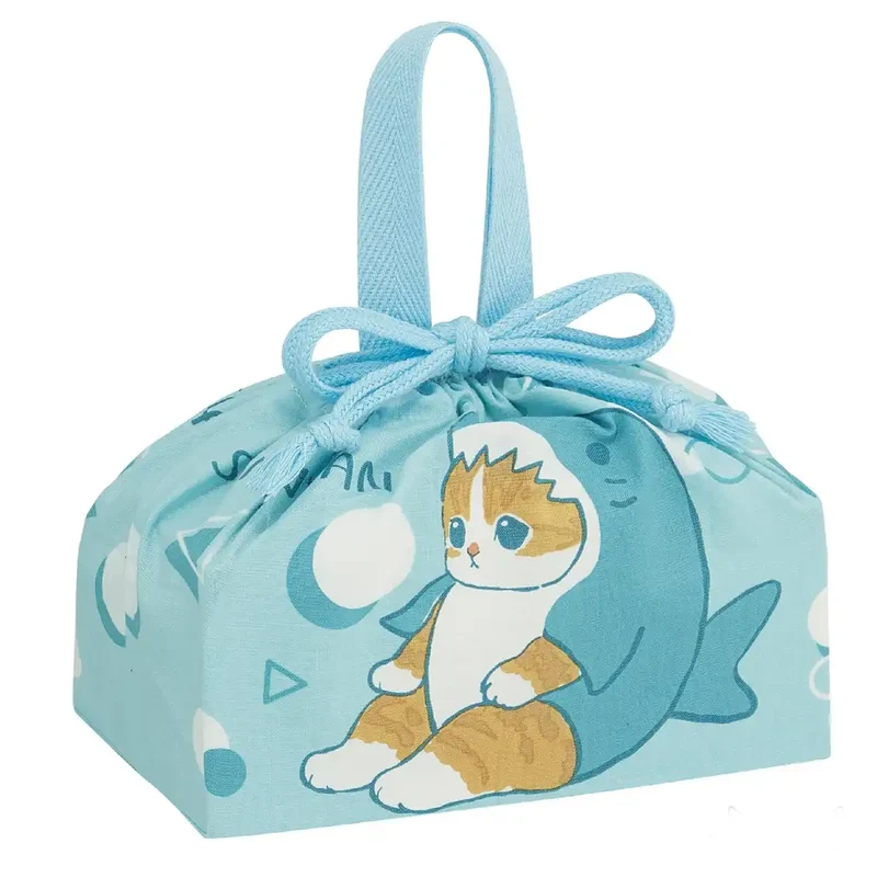 Skater Kids Lunch Box with Drawstring Bag - Mofusand KB7-A