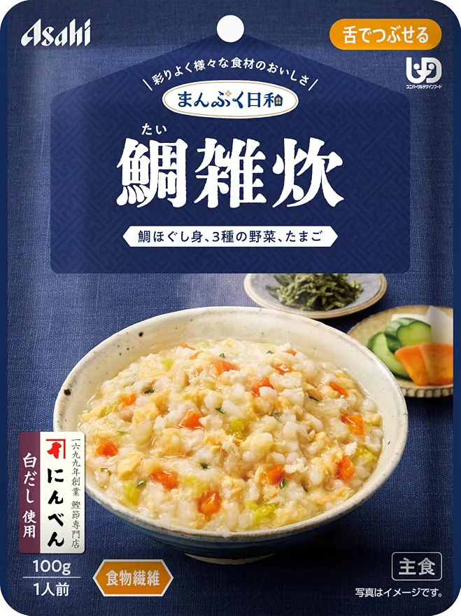 Asahi Balance Menu Sea Bream Rice Porridge 100g single piece