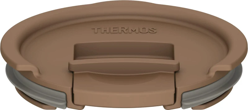 Thermos 450ml Vacuum Insulated Brown Mug with JDS Lid (L) Bw