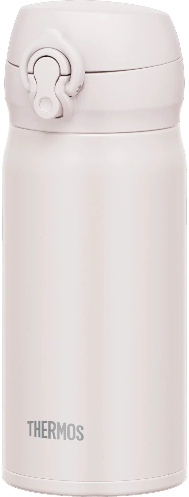 Thermos Vacuum Insulated 350ml Stainless Steel Water Bottle Ash White Easy Clean Lightweight Hot Cold Jnl-356 Aswh